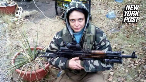 Deadly Russian sniper captured by Ukraine after she was left for dead