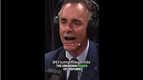 Jordan Peterson Explains Power And Purpose Of Uniform To Joe Rogan