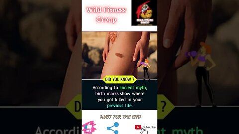 🔥Birth marks🔥#shorts🔥#wildfitnessgroup🔥26 June 2022🔥