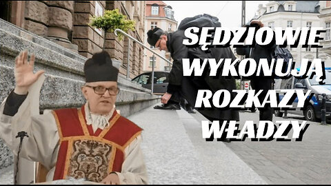 SĘDZIOWIE NEOPOGANIE TATUAŻE POLICJANTÓW WOŹNICKI PRZED KOLEJNĄ ROZPRAWĄ W SĄDZIE