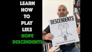 How To Play Hope By The Descendents On Guitar Lesson!!