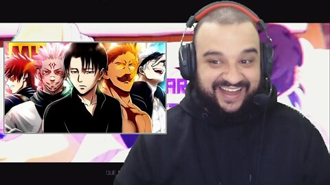 (REACT+AVISO) Vibe Animes #2 🥵 (Montero Remix) | Prod. Sidney Scaccio | MHRAP