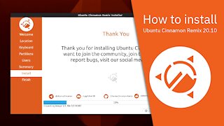 How to install Ubuntu Cinnamon Remix 20.10