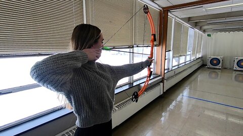 New indoor archery range at Cardinal O'Hara High School