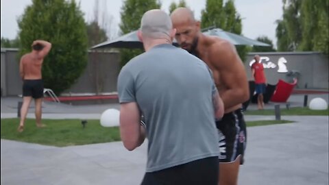 Andrew Tate Body Sparring