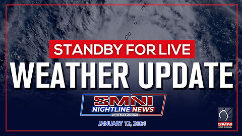 LIVE NOW: PAGASA weather update | January 12, 2024