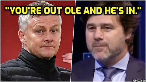 MANCHESTER UNITED TO SACK OLE GUNNAR SOLSKJAER AND REPLACE WITH MAURICIO POCHETTINO - NINJA KNIGHT