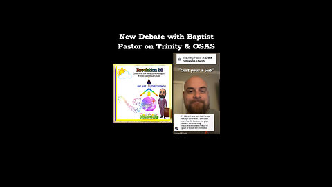 Debate Time!!! Baptist Pastor loses it and can't answer questions and slanders