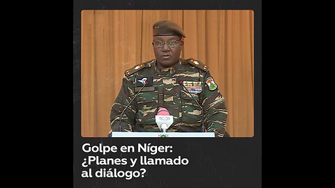 Líder del golpe en Níger busca diálogo nacional y advierte contra intervención militar