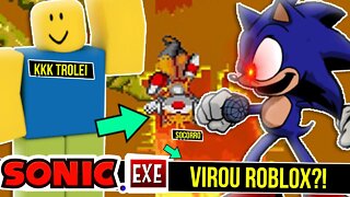 Roblox Acabou com Sonic ?! | Sally.exe Troll Game #shorts