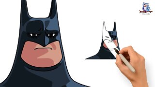 How To Draw DC Super Pets Batman - Easy Art Tutorial