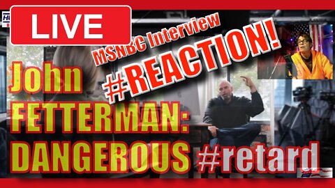 H4T LIVE! Marxist John Fetterman EXPOSED by #MSNBC #believeitornot Pennsylvania