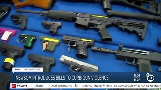 Governor Newsom announces bill cracking down on gun violence, causing controversy