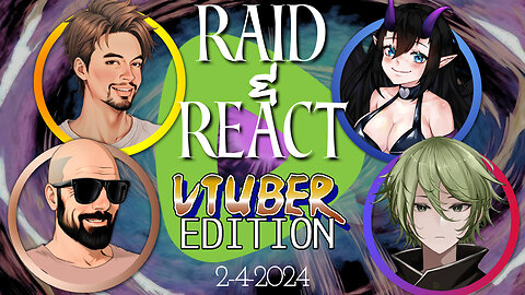 Raid & React | Vtuber Edition | With Geyck, SynthTrax, Zaytris, Ezekiel Maxwel