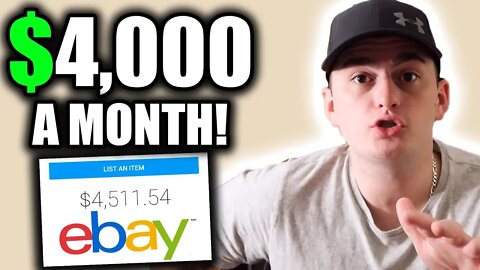 MAKING $4,000 A MONTH on eBay!!! HOW TO MAKE MONEY ONLINE