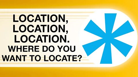 SB3 | Location, Location, Location. Where do you want to locate?| Short Bit | Reasons for Hope