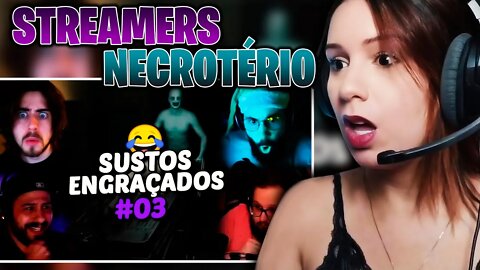 STREAMERS JOGANDO THE MORTUARY ASSISTANT (ASSISTENTE DE NECROTÉRIO) - SUSTOS ENGRAÇADOS #03 - REACT