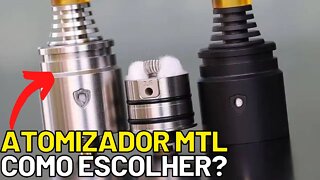 Qual atomizador escolher e comprar para o vape?