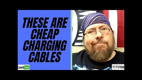 THESE ARE CHEAP CHARGING CABLES - 040321 TTV1198