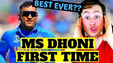 AMERICAN REACTS TO MS DHONI (not cricket...)