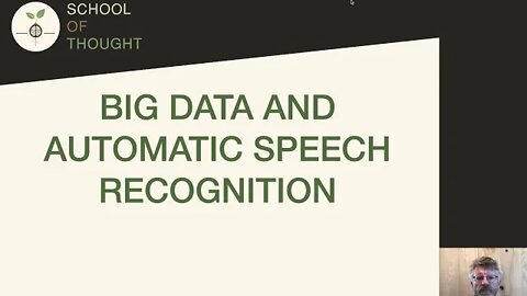 Automatic Speech Recognition & Big Data