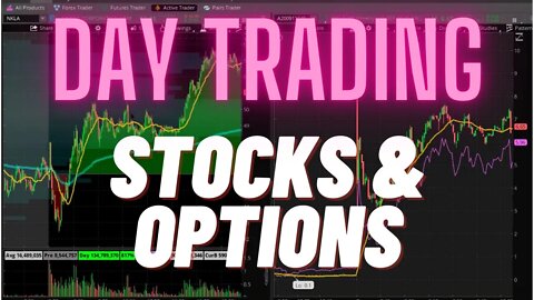 LIVE: Day Trading $AUVI $OP (DEC 1, 2021 )