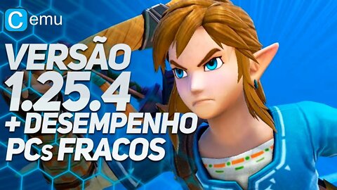 INCRÍVEL! + DESEMPENHO PARA PCS FRACOS NO CEMU 1.25.4