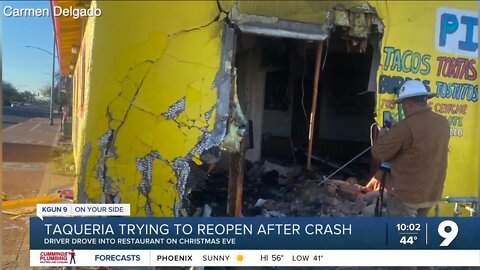 Taqueria Pico de Gallo to reopen after car destroys dining area