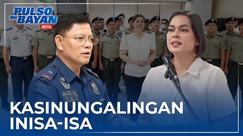 KASINUNGALINGAN NI PNP CHIEF MARBIL, INISA-ISA NI VP SARA