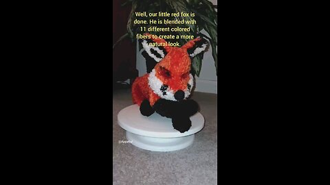 Red Fox Amigurumi Plush