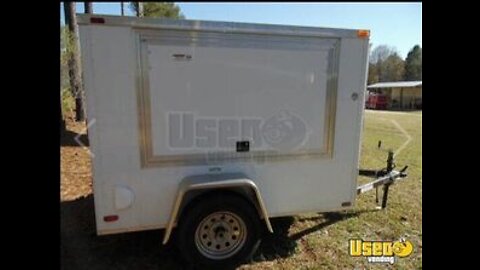 2017 5' x 8' Ice Cream Trailer | Concession Food Trailer for Sale in North Carolina