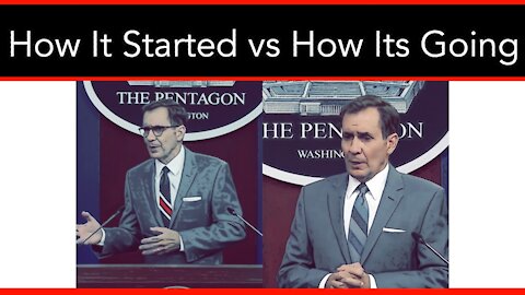 How It Started Vs How It’s Going In The Pentagon Shambles