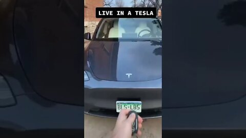 LIVING IN MY CAR! TESLA 2021