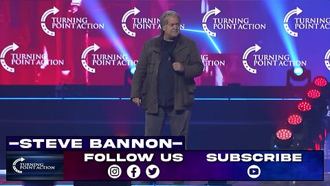 Steve Bannon's 2022 AmFest Speech At Turning Point Action