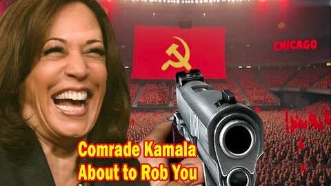 Salty Cracker: Comrade Kamala About to Rob You ReeEEeE Stream 08-22-24