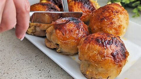 When I want to surprise guests, I make these chicken legs! This filling convinced everyone