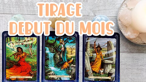 Tirage Intuitif Intemporel 🧝🏽‍♀️⭐🐊 Début du Mois 🐊⭐🧝🏽‍♀️| 3 Choix