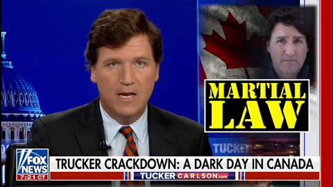 Tucker Carlson: "Justin Trudeau Has Ended Democracy In Canada"