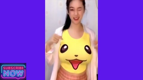 Pikachu No Bra Shaking! #boobs❤️Subscribe For Daily Videos🍑#tiktok #shorts