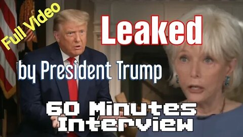 [Full Video] Trump Walk Outs and Leaked 60 Minutes Failure of a Interview