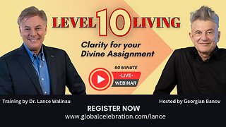 pre-webinar conversation with Lance Wallnau and Georgian Banov!