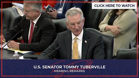 Senator Tuberville Questions Taxes on Mining Cryptocurrency