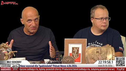 BEZ CENZURY - Nasz wywiad dla gadzinówki. Śr. 26.06.2024r. W. Olszański, M. Osadowski NPTV.pl Rodacy