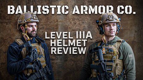 Testing A Bullet Proof Helmet - Ballistic Armor Co. Review