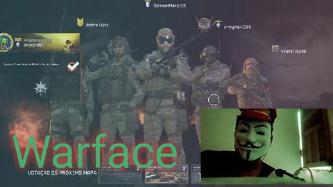 Warface fazendo uma partida rápida