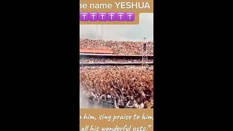 1000000 de personas cantan Yeshua 😱🤯🔥 viral #reel #short #fyp #religión #biblia #jesús