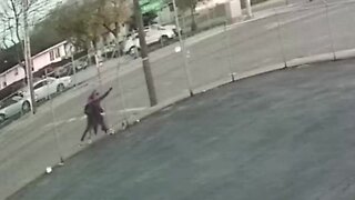 Second angle shows attempted abduction in Akron