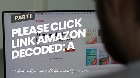 Please click link Amazon Decoded: A Marketing Guide to the Kindle Store (Let's Get Publishing)