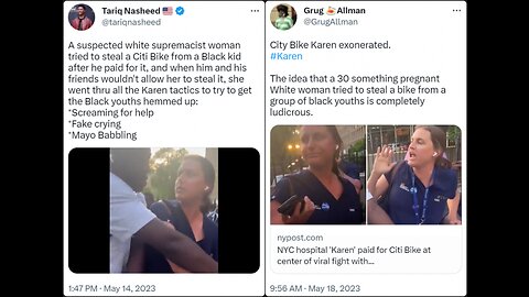 SELF OWN! Sister Of Black Teenagers ADMITS GUILT Providing Receipts PROVING Citi Bike Karen CORRECT!