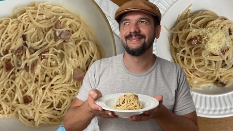 CARBONARA : me aventurando na alta gastronomia